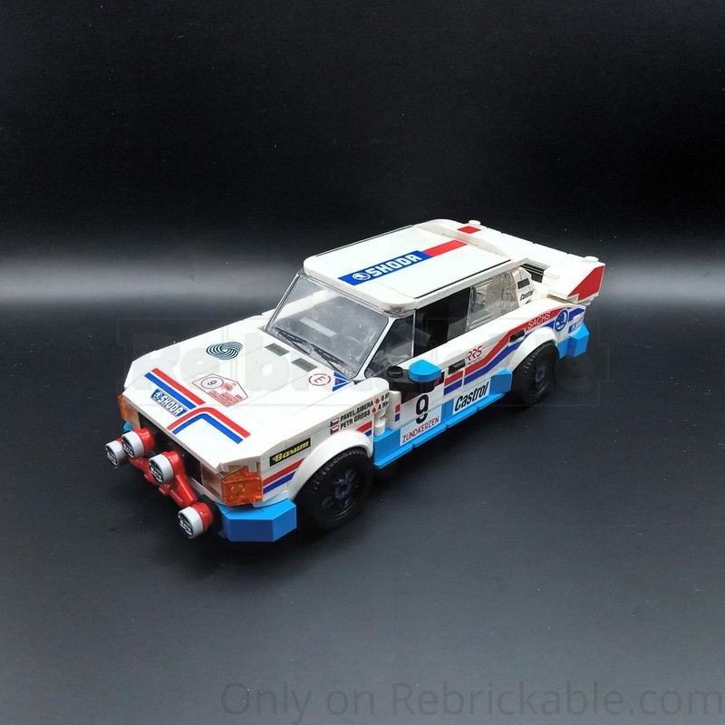LEGO MOC-185184 Rally Skoda 130 LR Group B by MocbyEndo | Rebrickable ...