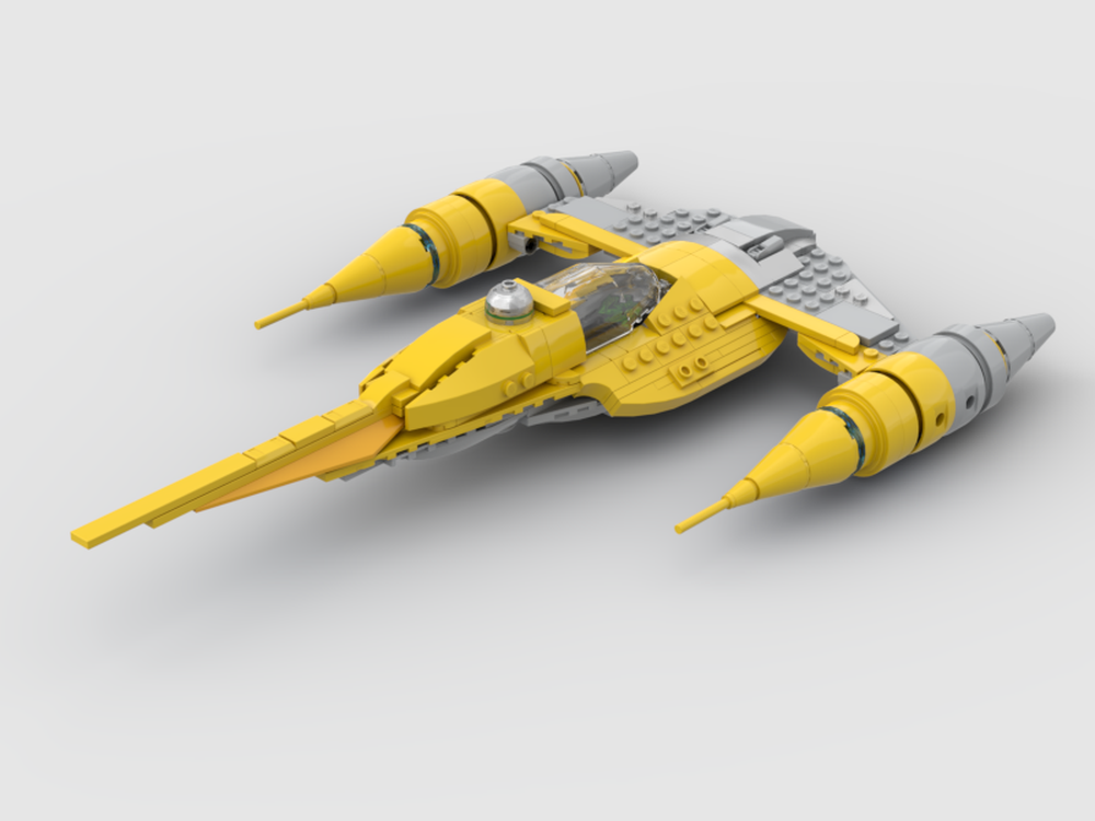 LEGO MOC N1-Starfighter by Eolingan | Rebrickable - Build with LEGO