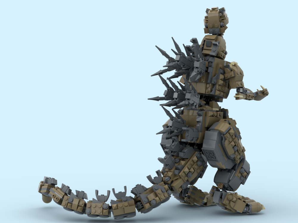 LEGO MOC Godzilla Minus One by Kaidorah_2010 | Rebrickable - Build with ...