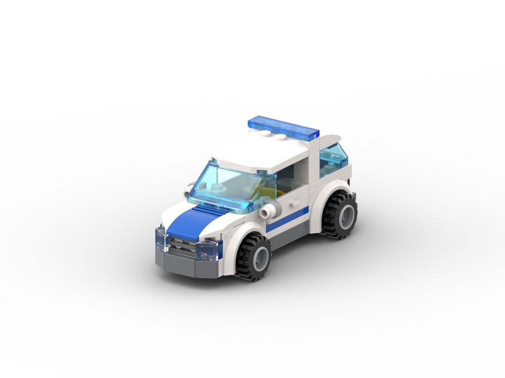 LEGO MOC Police Car by Starmix_313 | Rebrickable - Build with LEGO