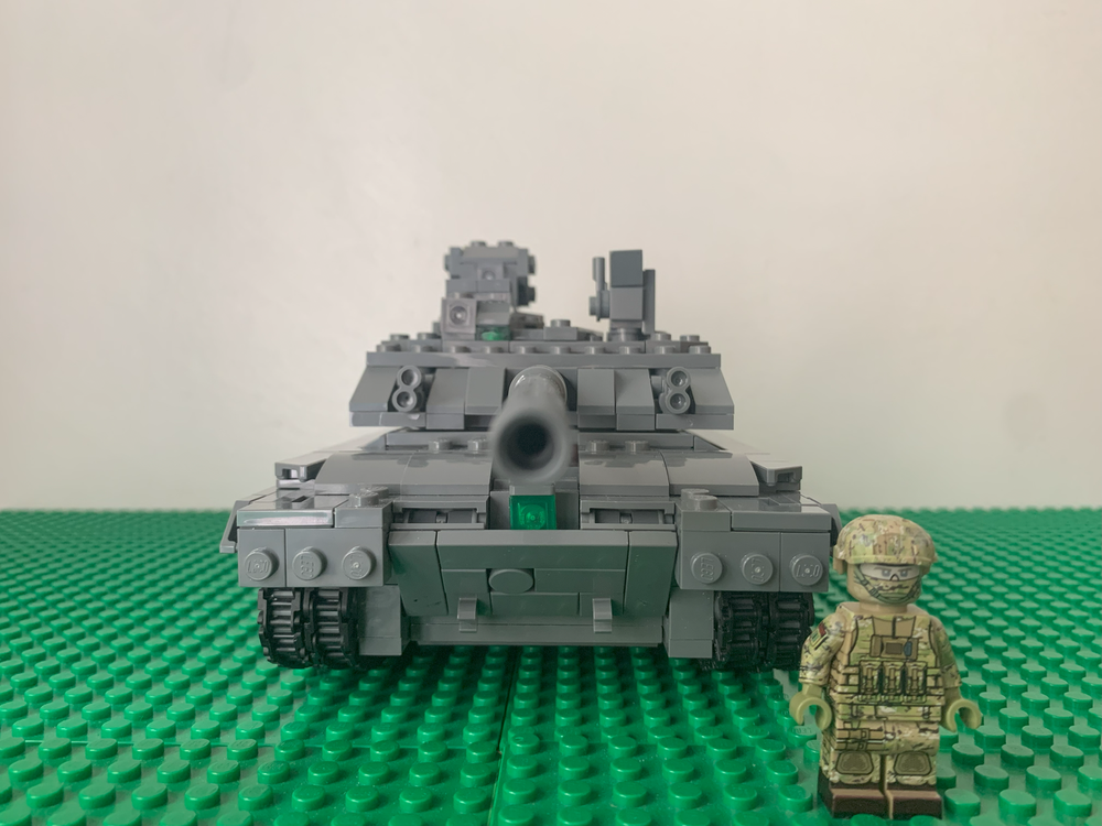 Lego Moc Challenger 3 Prototype 2 Main Battle Tank By Sean1 Rebrickable Build With Lego 3145