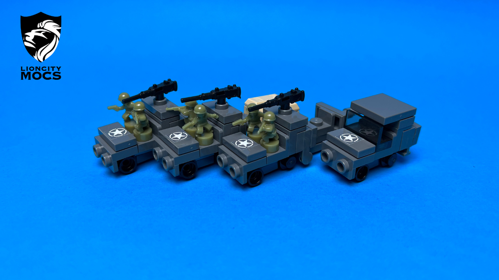 LEGO MOC Willys Jeep & Variants (1:120) by Lioncity Mocs | Rebrickable ...