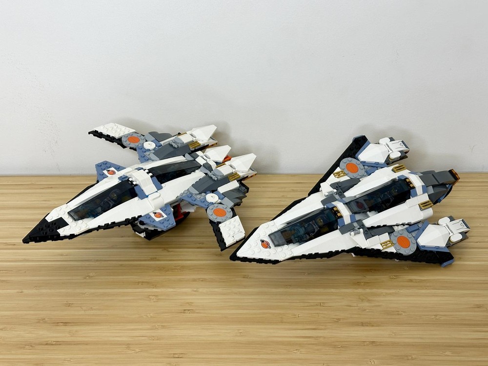 LEGO MOC 4-in-1 Alternate Builds Bundle x 60430 Interstellar