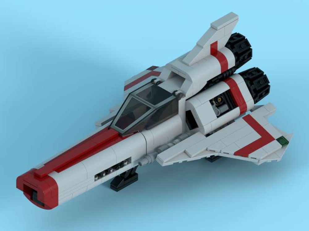 LEGO MOC Colonial Viper MkII Ver 2 by JamesSpookie | Rebrickable ...