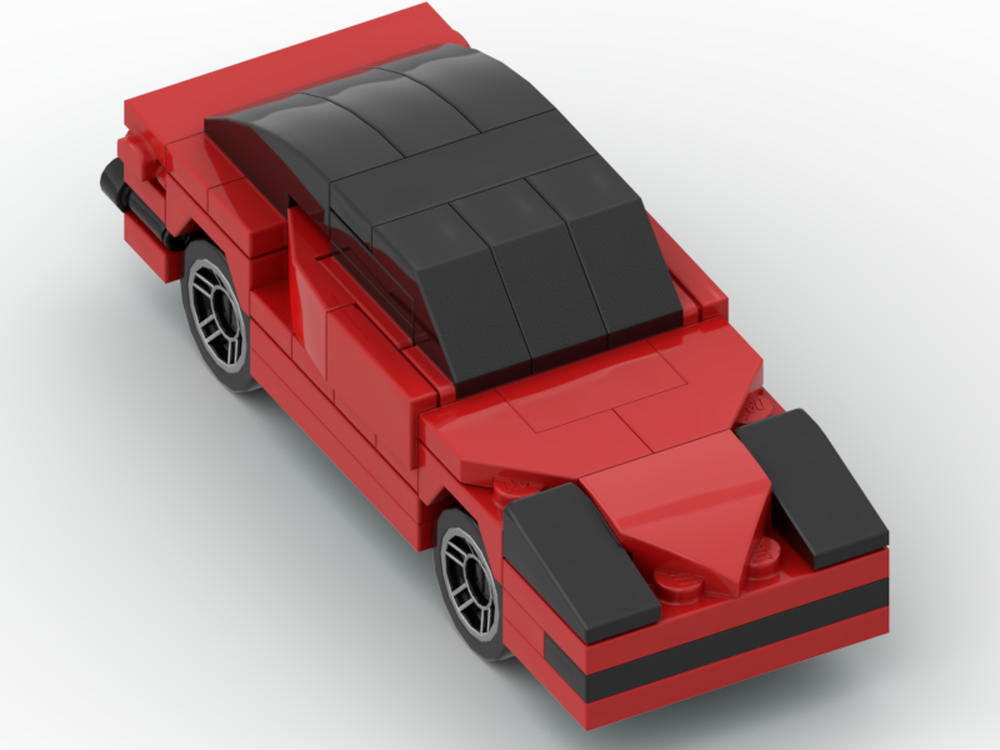 LEGO MOC 2003 Ferrari Enzo by wonderbrickz | Rebrickable - Build with LEGO