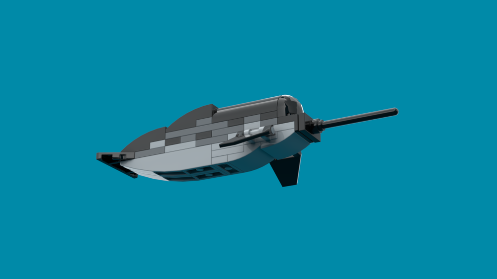 LEGO MOC Narwhal by OwlClicker | Rebrickable - Build with LEGO