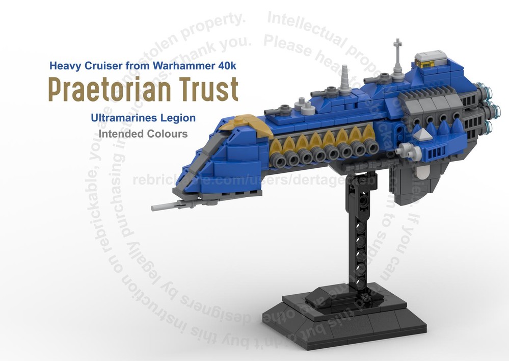 Model: Warhammer 40k Heavy Cruiser
