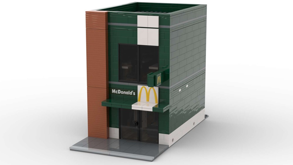 LEGO MOC Modular McDonald's by MexWhite | Rebrickable - Build with LEGO