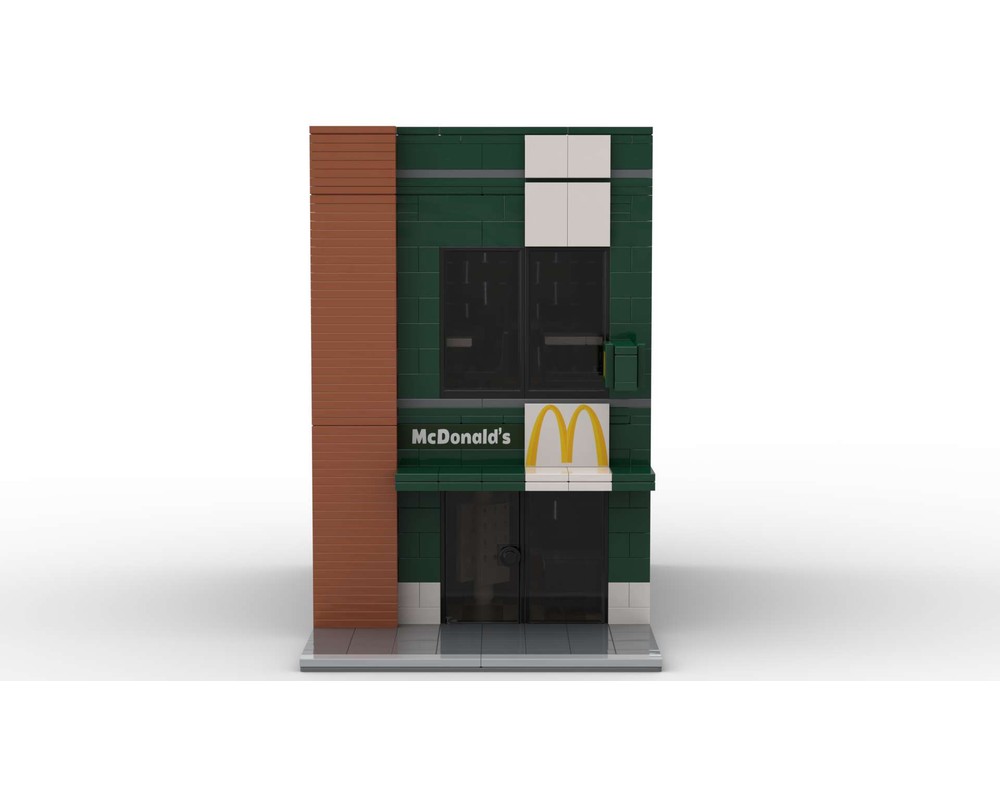 LEGO MOC Modular McDonald's by MexWhite | Rebrickable - Build with LEGO