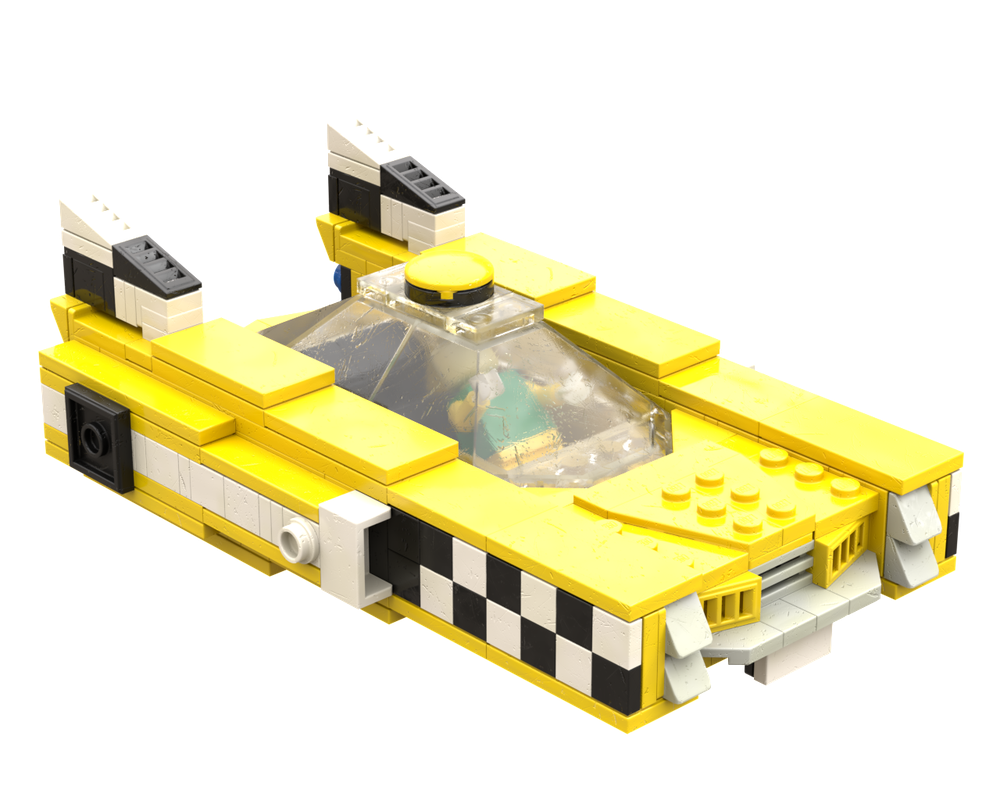 LEGO MOC The Groovy Taxi by tacotaco64™️ | Rebrickable - Build with LEGO