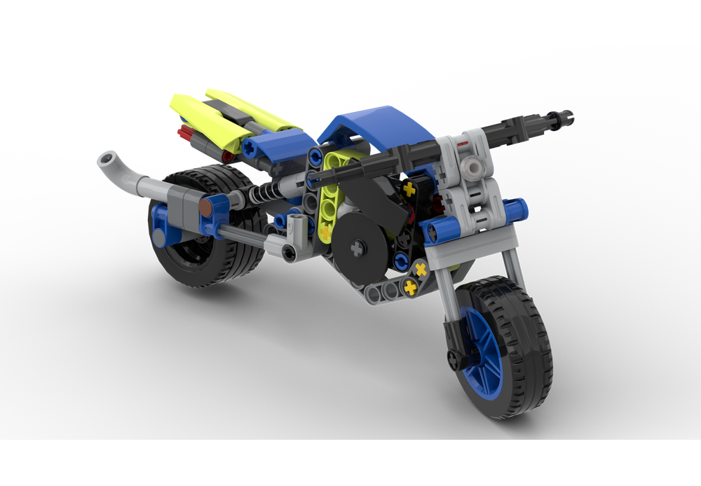 LEGO MOC 42164 MOTOBIKE by Tintin Technic | Rebrickable - Build with LEGO