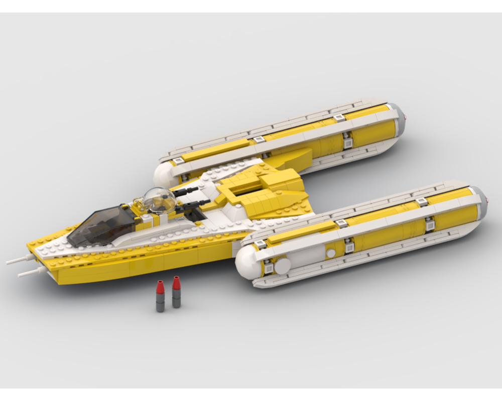 LEGO MOC Republic BTL-B Wing By Rickerastler | Rebrickable - Build With ...