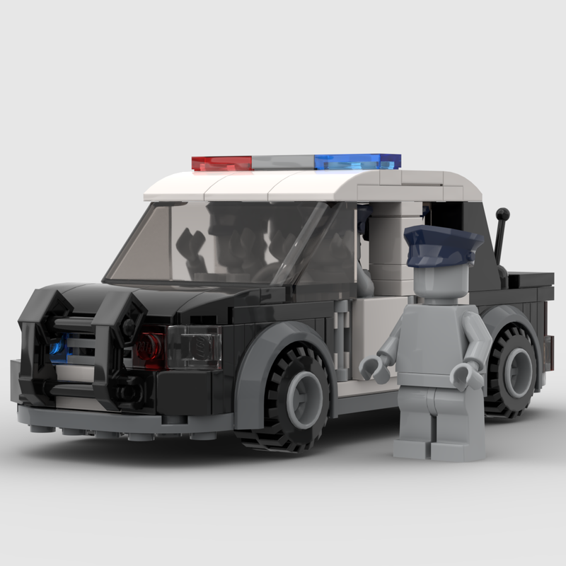 Lego Moc Lego City Custom Police Sedan By Pitzolino 