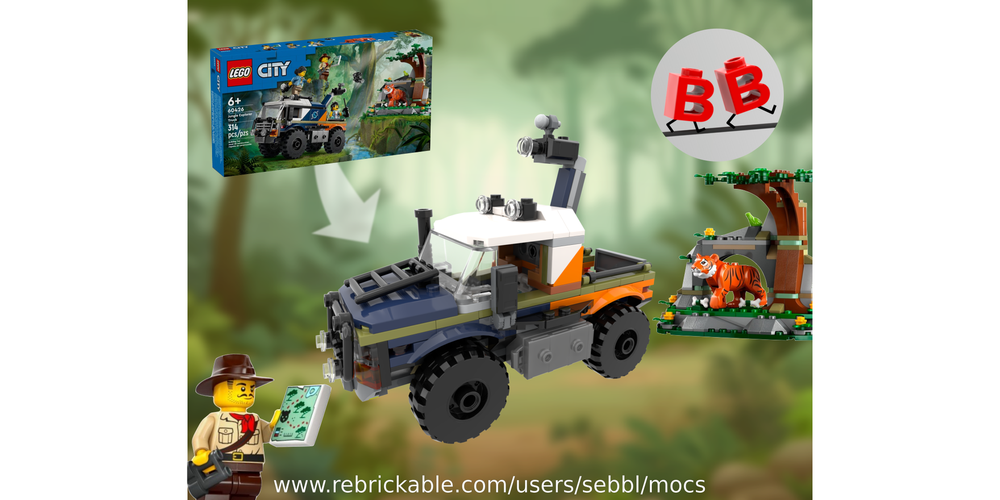 MOC-185470 60426: Adventurers' Truck