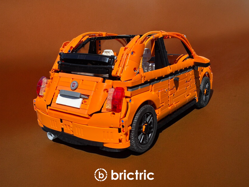 LEGO MOC-185474 Fiat 500c by brictric | Rebrickable - Build with LEGO