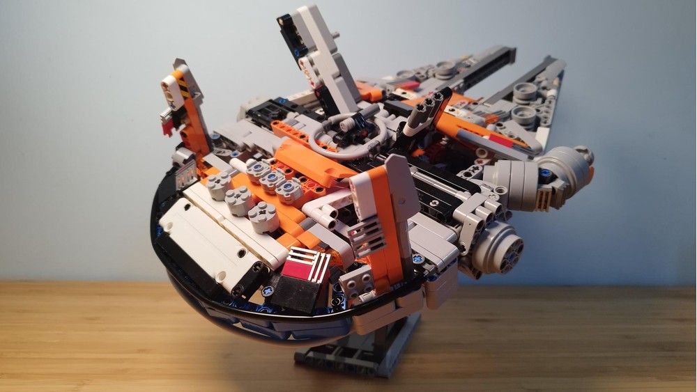 Lego Toy Lego Millennium Falcon Building Instructions LEGO MOC