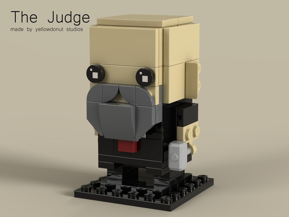 LEGO MOC The Judge Brickheadz (Ace Attorney) by YellowDonut ...