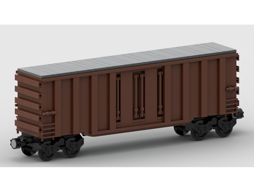 LEGO MOC-185517 US Box Car by BuMu | Rebrickable - Build with LEGO