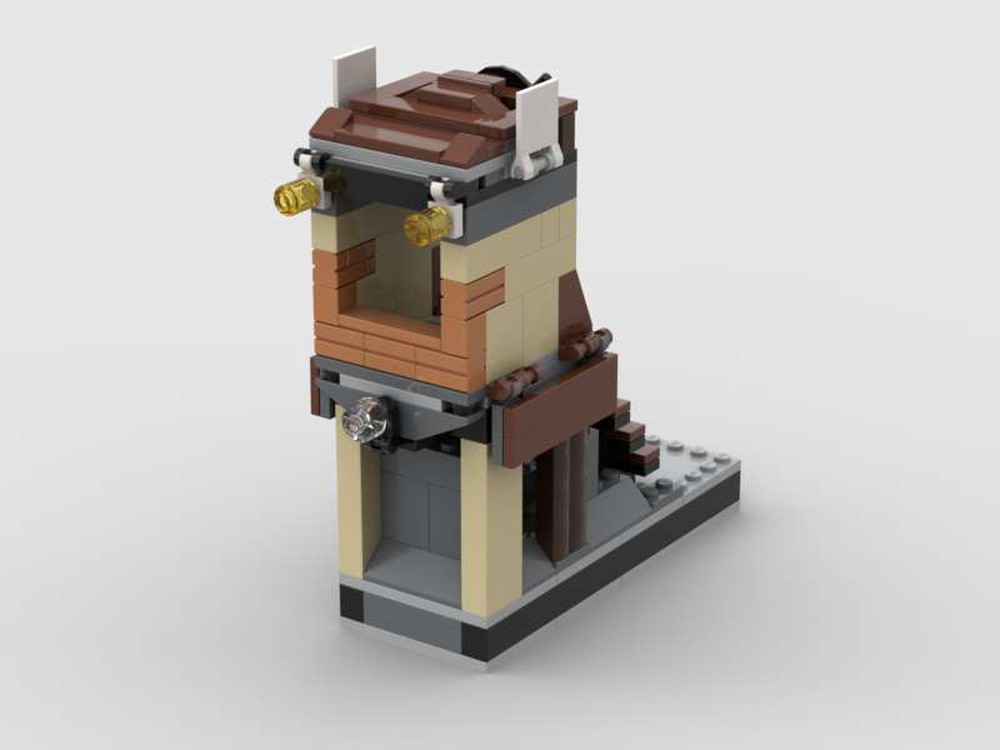 LEGO MOC watch tower by wrk | Rebrickable - Build with LEGO