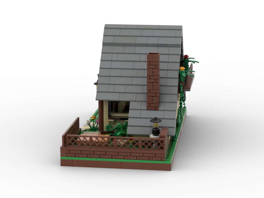 LEGO MOC The cabin by bloco_de_ideias | Rebrickable - Build with LEGO