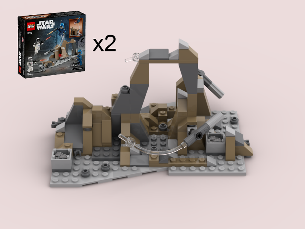 LEGO MOC 2x Ambush On Mandalore Battle Pack Alternate Build by Britton_c |  Rebrickable - Build with LEGO