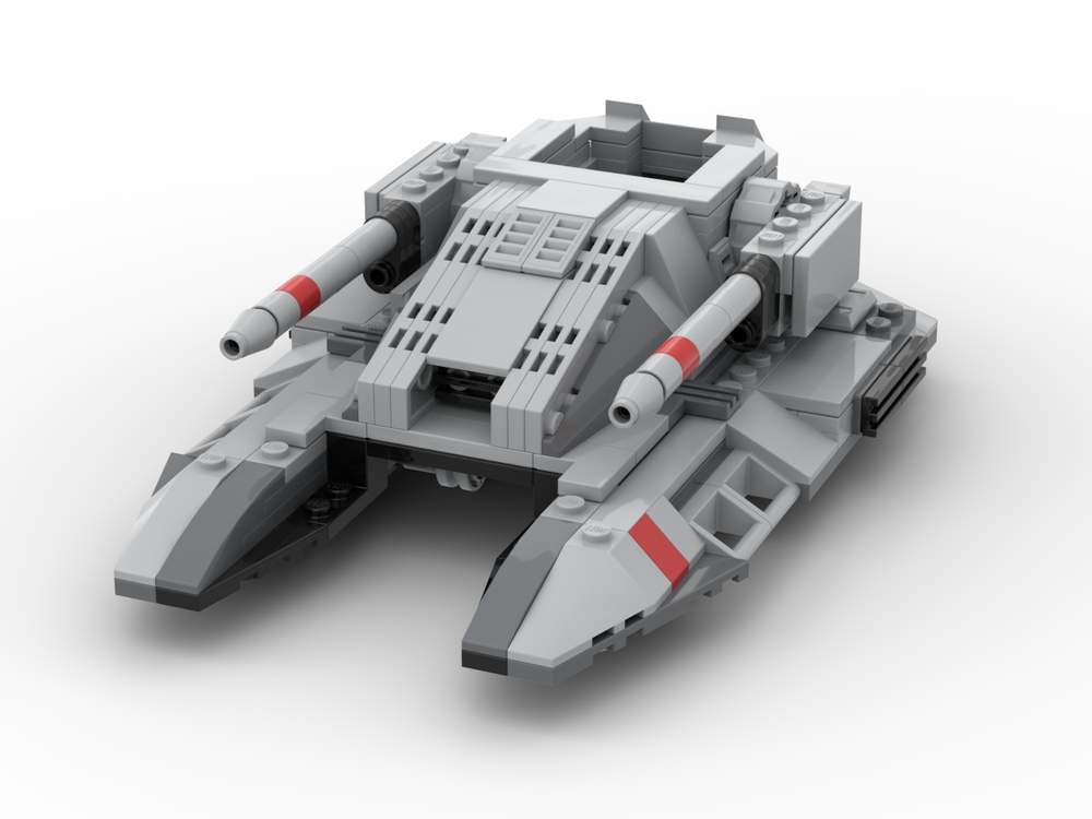 LEGO MOC Scout-class 2-M Repulsor Tank by Fabian2 | Rebrickable - Build ...