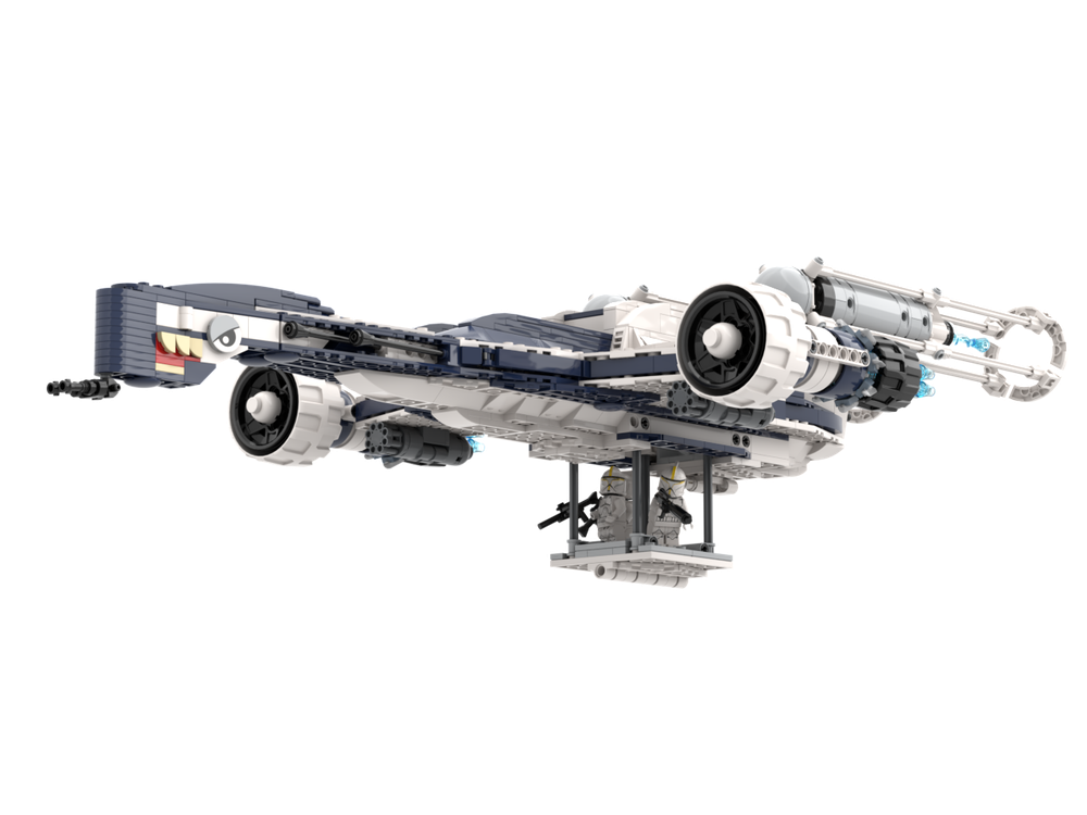 LEGO MOC Swift Muunilinst Dropship by Mirage_ | Rebrickable - Build ...