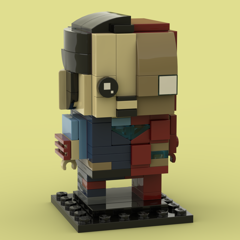 LEGO MOC Iron Man / Tony Stark Brickheadz by BlueTorn | Rebrickable ...