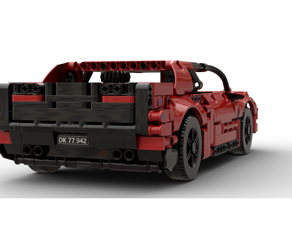 LEGO MOC Dodge Challenger Hellcat by LRCK_Builds | Rebrickable - Build ...