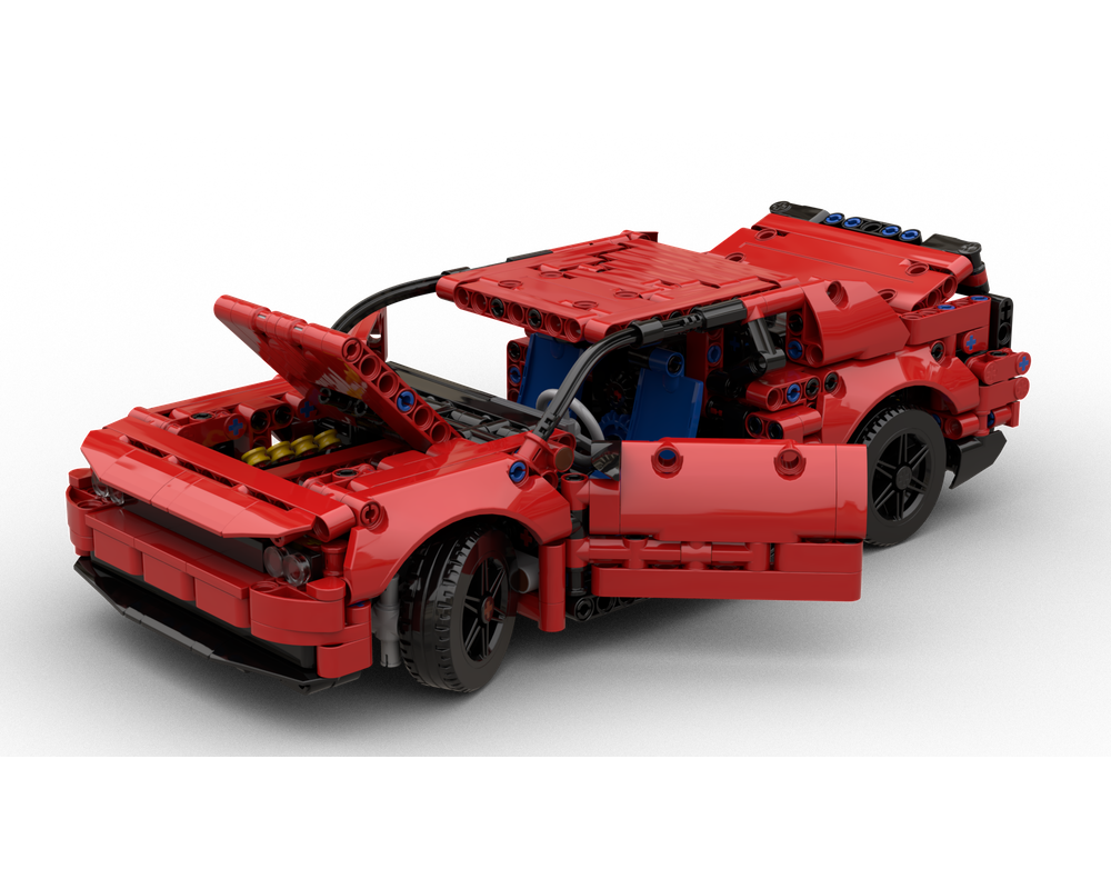 LEGO MOC Dodge Challenger Hellcat by LRCK_Builds | Rebrickable - Build ...