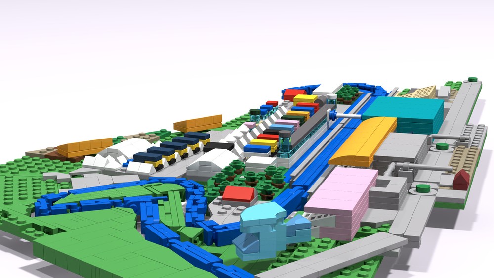 LEGO MOC Nurburgring Trackmap & Paddock by world_of_bricks ...