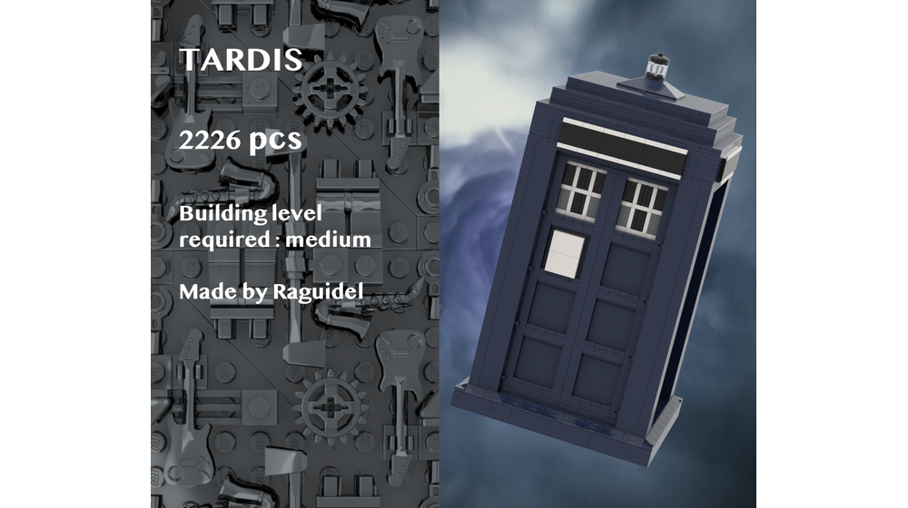 LEGO MOC Doctor Who Time Machine by raguidel Rebrickable