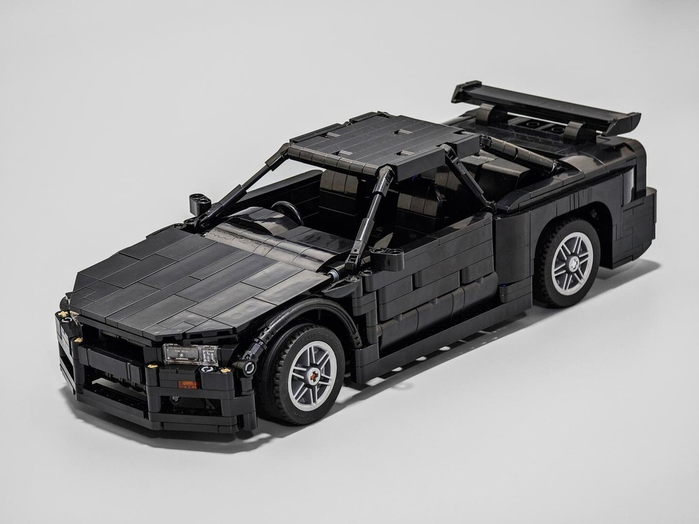 LEGO MOC Nissan Skyline R34 (1:15) Black by Artemy Zotov | Rebrickable ...