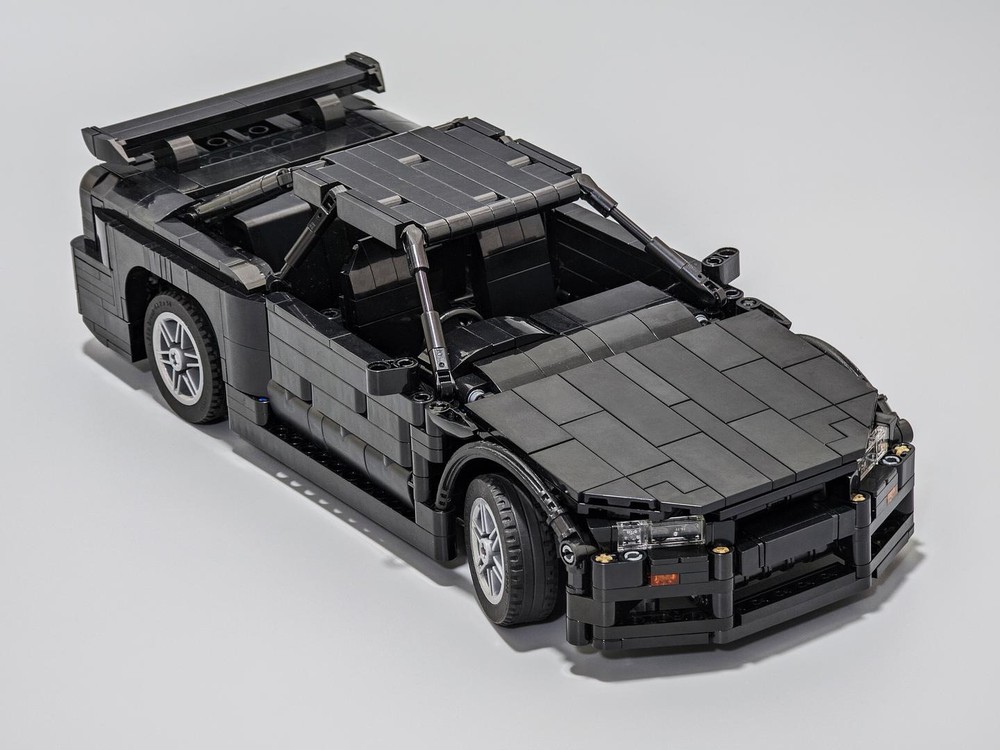 Lego Moc Nissan Skyline R34 (1:15) Black By Artemy Zotov 