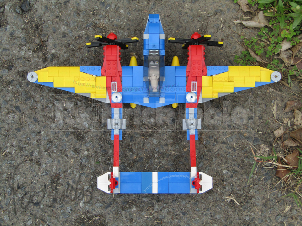 LEGO MOC 31094 x2 Lockheed P-38L Lightning by Foosbubs | Rebrickable ...