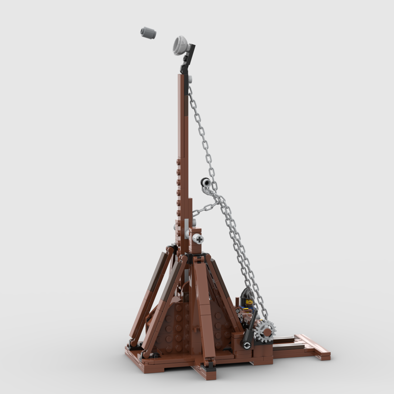 LEGO MOC Trebuchet by MidiBricks | Rebrickable - Build with LEGO