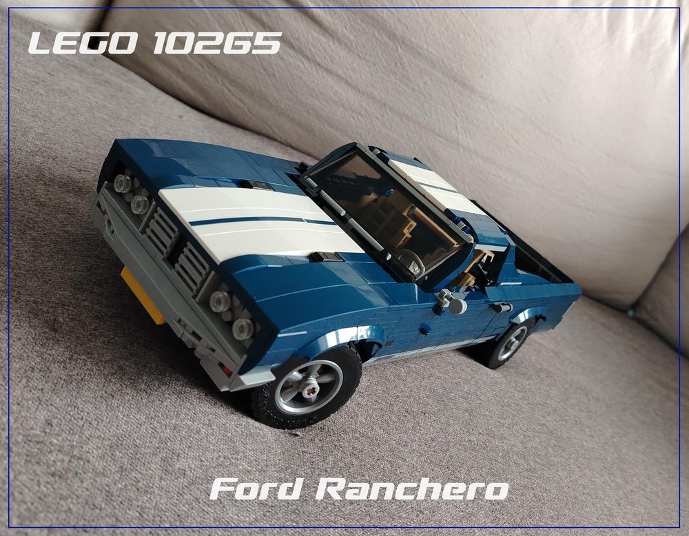 LEGO MOC-185997 10265 Ford Ranchero by Kirvet | Rebrickable