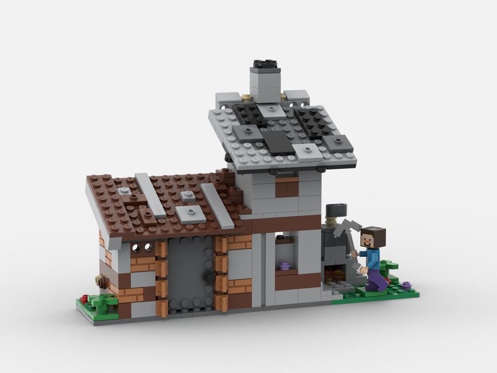 LEGO MOC-186003 21166 Blacksmith by BrickBash | Rebrickable