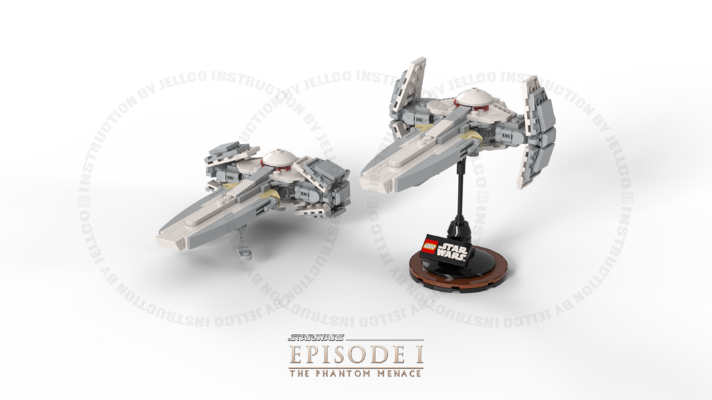 LEGO MOC Micro Size Sith Infiltrator(Scimitar) by jellco | Rebrickable ...