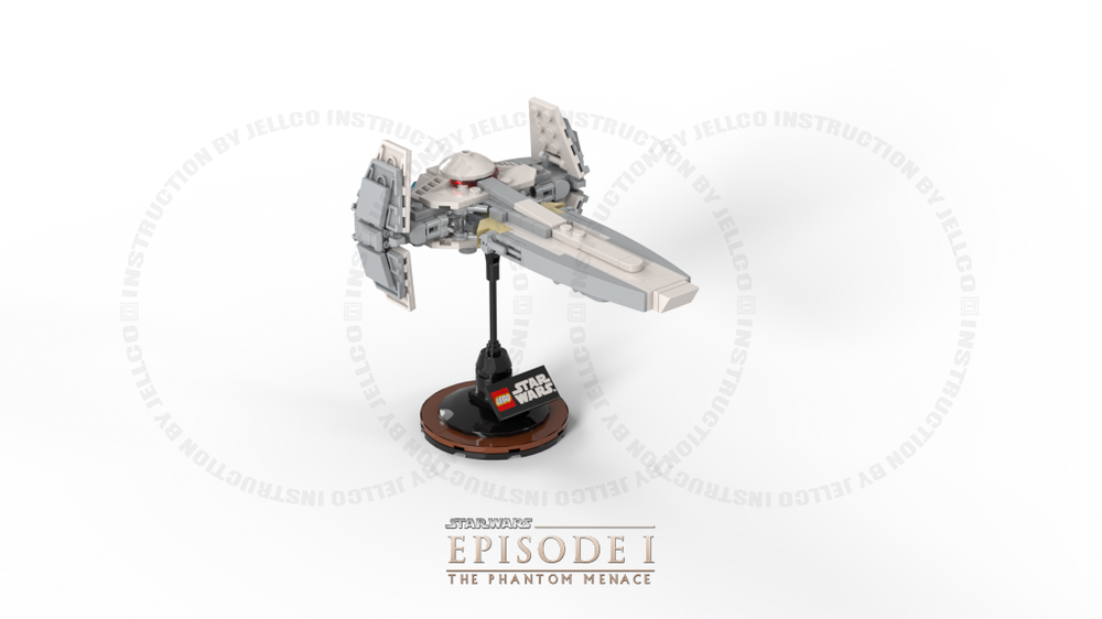 LEGO MOC Micro Size Sith Infiltrator(Scimitar) by jellco | Rebrickable ...