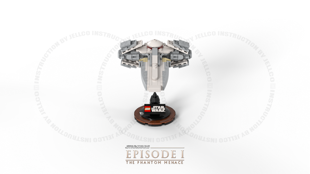 LEGO MOC Micro Size Sith Infiltrator(Scimitar) by jellco | Rebrickable ...