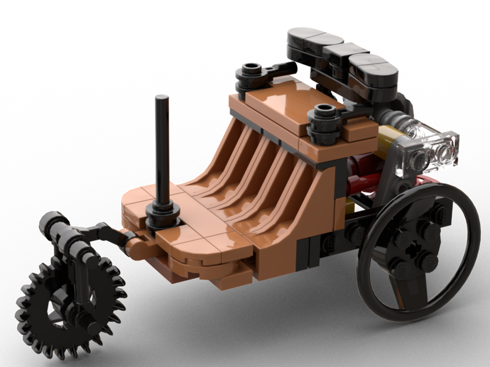 LEGO MOC-186045 1886 Benz Patent-Motorwagen by CunningFox Designs