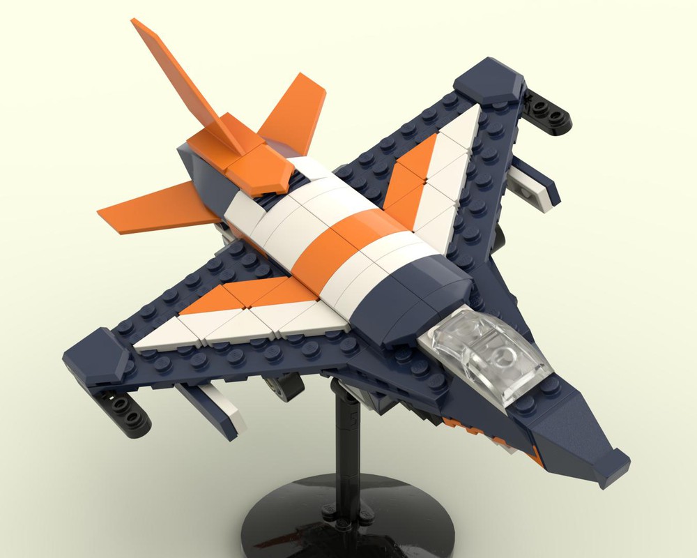 LEGO MOC F-16 Fighting Falcon 31126 by Loopy_88 | Rebrickable - Build ...