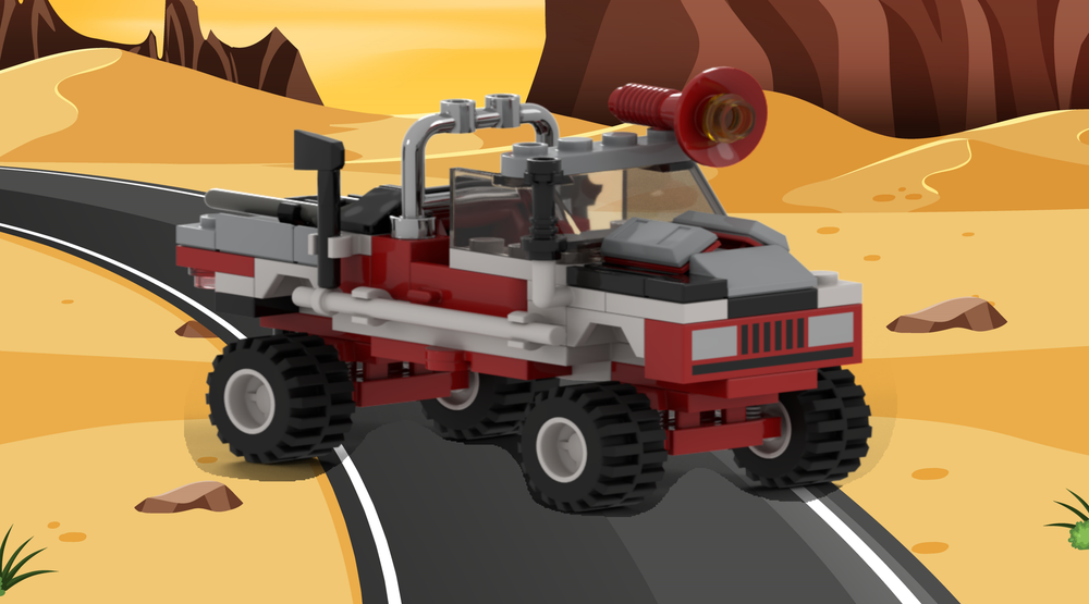 LEGO MOC Scavenger Pick-up by BlueB | Rebrickable - Build with LEGO