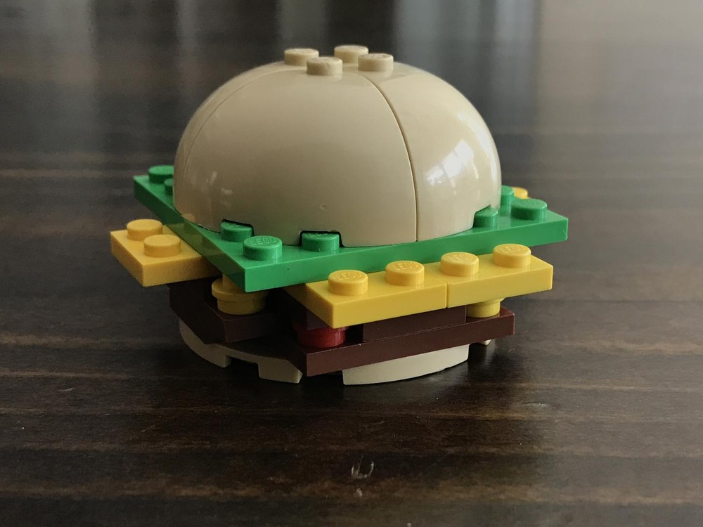LEGO MOC Cheeeeeeseburger by just a guy | Rebrickable - Build with LEGO