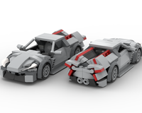 LEGO LAMBORGHINI MOCs with Building Instructions