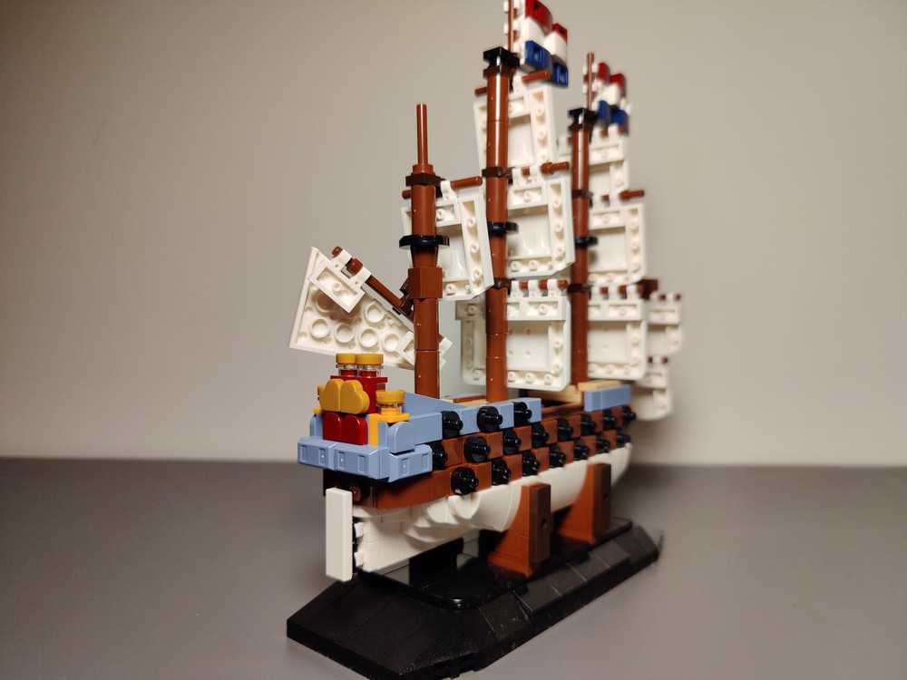 LEGO MOC Model ship of the Zeven Provinciën by Henktor | Rebrickable ...