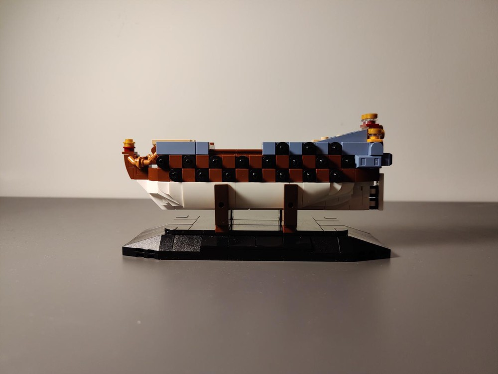 LEGO MOC Model ship of the Zeven Provinciën by Henktor | Rebrickable ...