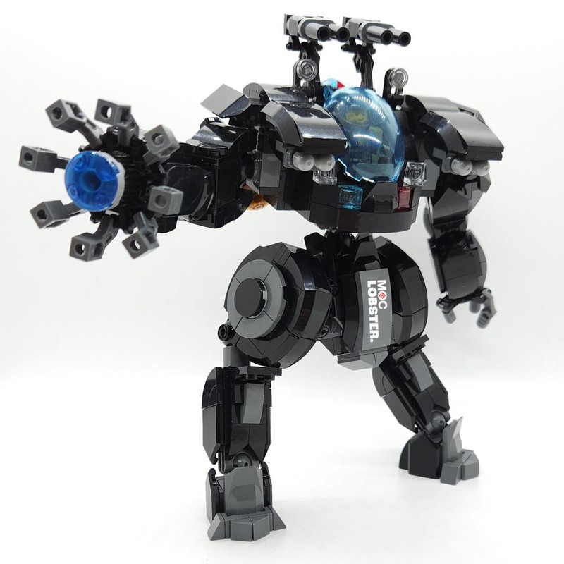 LEGO MOC X-17 Riot Control Mech Suit by Moc_Lobster | Rebrickable ...