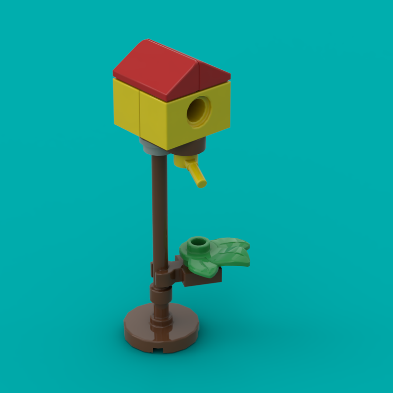 LEGO MOC birdhouse by DrAgonBrick112 | Rebrickable - Build with LEGO